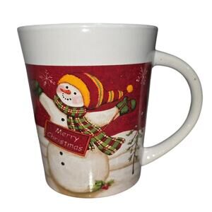 Christmas Snowman-Royal Norfolk  Ceramic Coffee Mug Holiday Drinkware